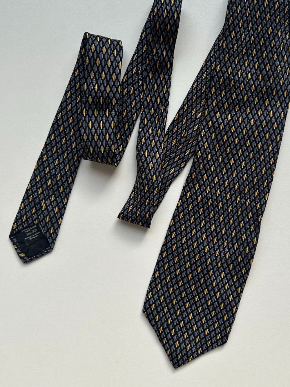 90s TRUMP Arrow silk tie